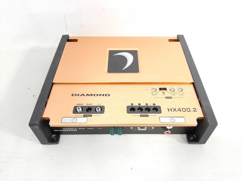 Diamond Audio HX400.2 400W RMS 2-Channel Full Range Class D Amplifier READ $