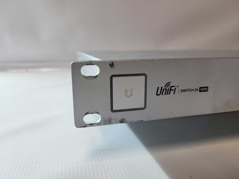UniFi US-24-500w 24 Port Gigabit PoE Network Switch READ  -