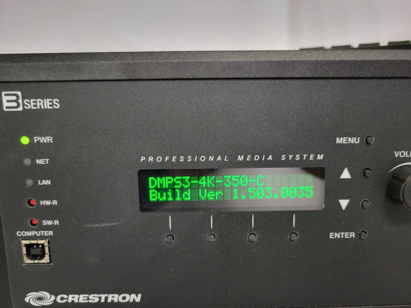 Crestron DMPS3-4K-350-C 3-Series 4K DigitalMedia Presentation System 350 _