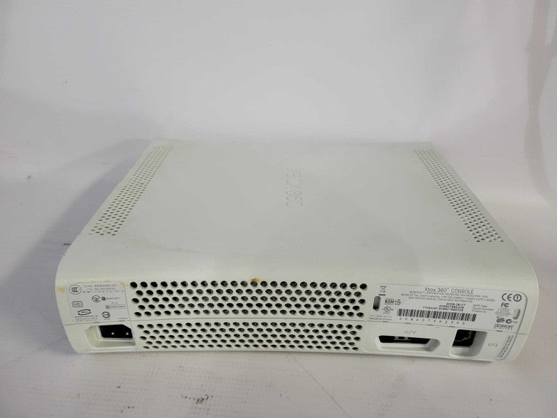 Microsoft Xbox 360 White Console Only For Parts (AS-IS) Q