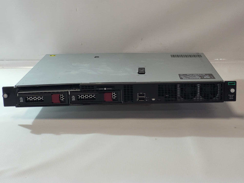 HP ProLiant DL20 Gen10 Intel Xeon E-2124 @3.30GHz 32GB RAM S100i RAID  -