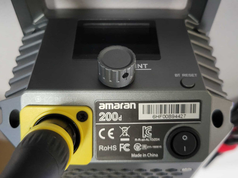 Aputure Amaran 200d LED 5600K Daylight Studio Photography Lightening Read _