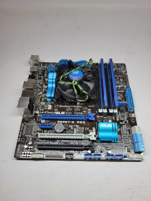 Core i7-2600K @ 3.4GHz - ASUSP8P67-M PRO - 8GB DDR3 (COMBO)