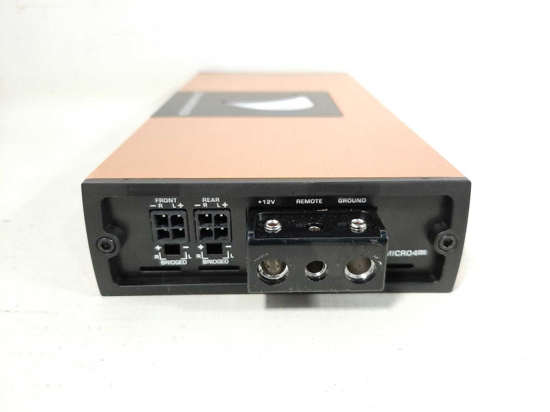 Diamond Audio MICRO4V2 Micro 4-Channel 600W RMS Full Range Class D Amplifier  READ $