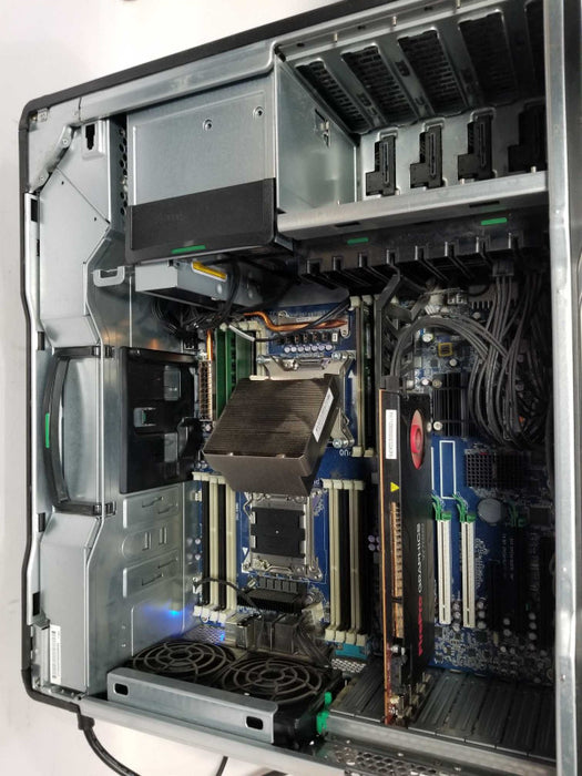 HP Z820 Workstation Xeon E5-2620 @ 2.00ghz / 16gb ram / firePro W7000 GPU #