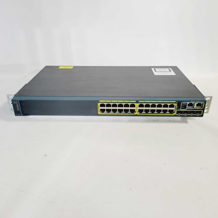 Cisco WS-C2960S-24TS-L 24 Port Managed 10/100/1000 Gigabit Switch =
