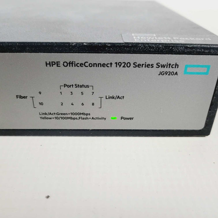 HPE OfficeConnect 1920 Series 8-Port Gigabit Ethernet Switch JG920A =