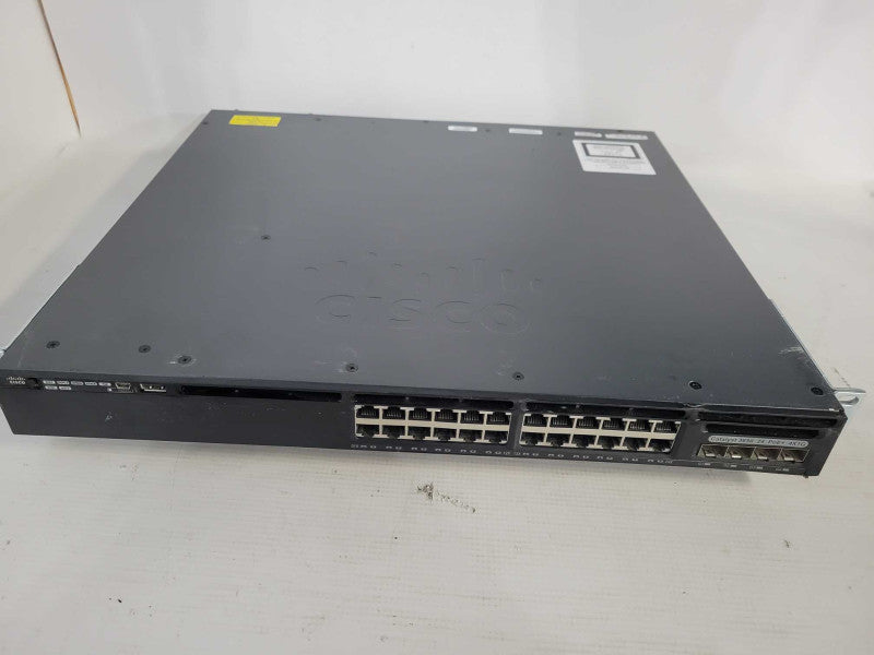 Cisco WS-C3650-24PWS-S Catalyst 3650 24 Port PoE 4x1G Uplink