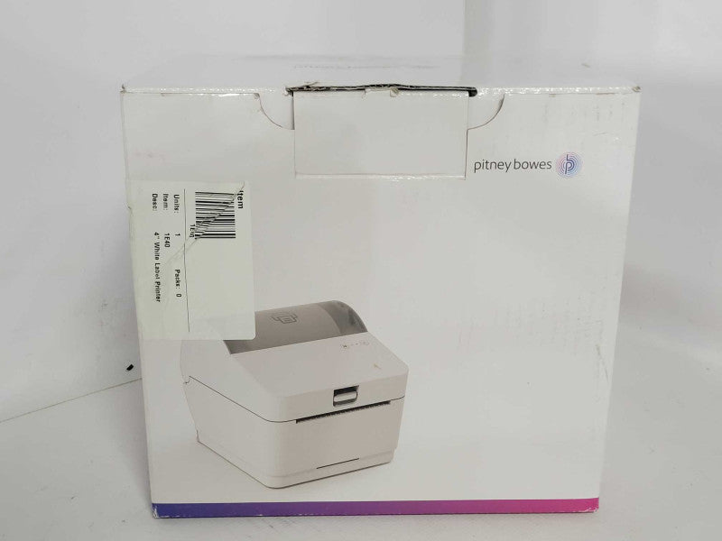 Pitney Bowes 1e40 W1110 Thermal Label Printer, Open-Box _