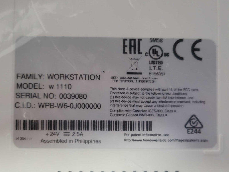 Pitney Bowes 1e40 W1110 Thermal Label Printer, Open-Box _