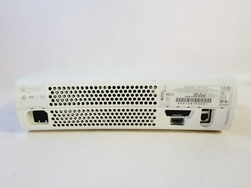Microsoft Xbox 360 White Console  (