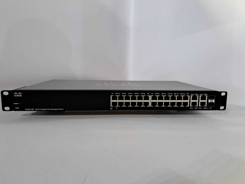 Cisco SG300-28P 28-Port Gigabit PoE Managed Switch SRW2024P-K9 )