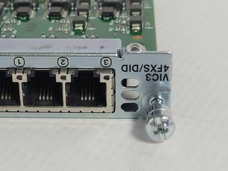 CISCO VIC3-4FXS/DID Four-Port Voice Interface Card Q_
