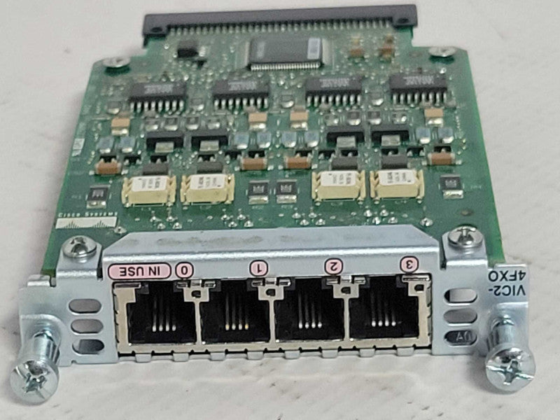 Cisco VIC2-4FXO 4-port Voice/Fax Interface Card _