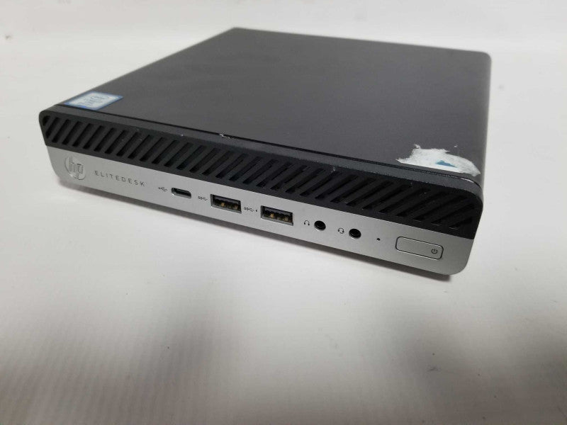 HP EliteDesk 800 G5 Desktop Mini I7-9700T @ 2.00ghz / 16gb ram / READ #