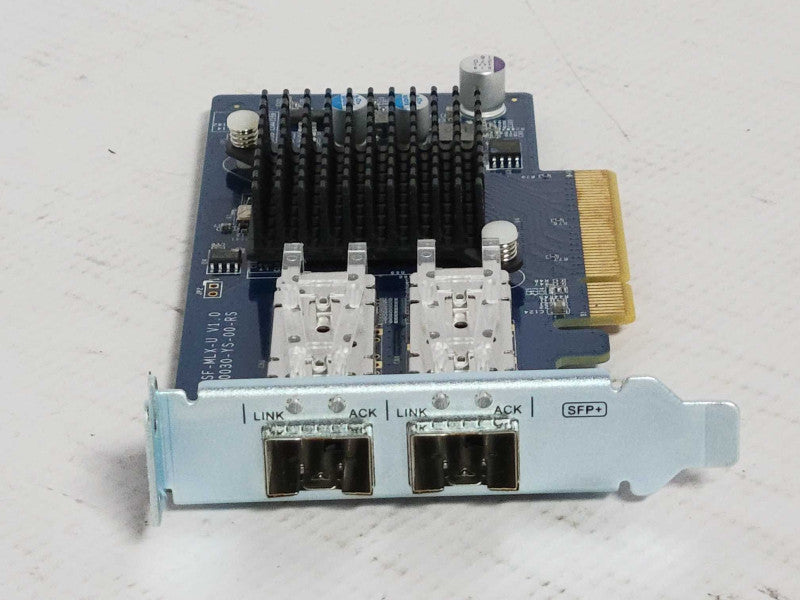 QNAP LAN-10G2SF-MLX-U Dual Port 10GbE 10GBase SFP+ NIC, LP _
