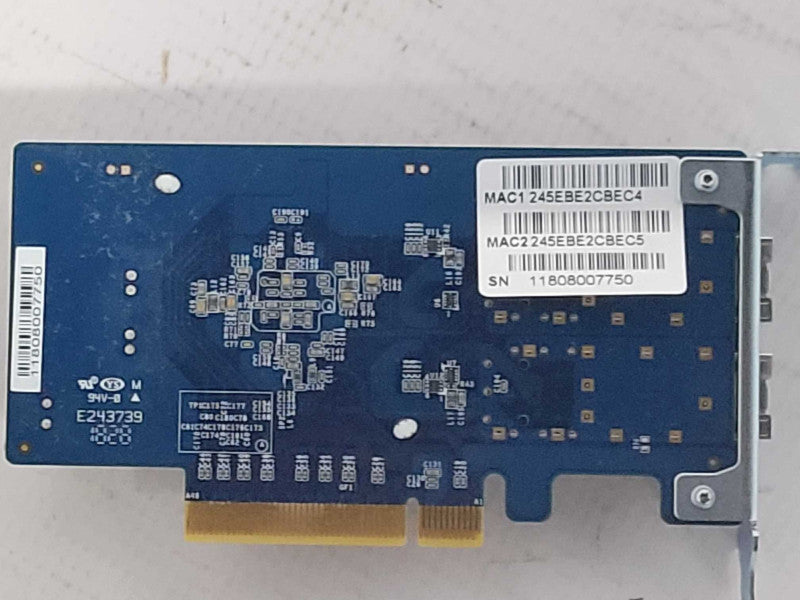 QNAP LAN-10G2SF-MLX-U Dual Port 10GbE 10GBase SFP+ NIC, LP _