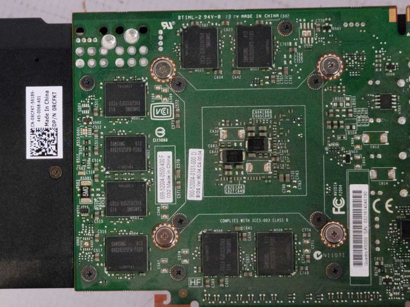 NVIDIA QUADRO K5000 4GB GDDR5 PCIE 2.0 X16 GPU VIDEO GRAPHICS CARD _