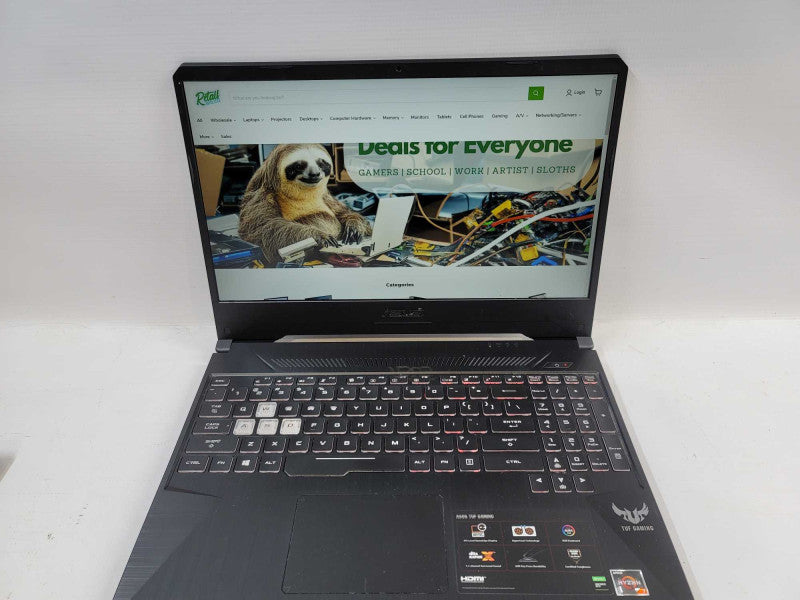 ASUS Tuf FX505D AMD Ryzen 7 3750H, 32GB DDR4, 3GB GeForce GTX 1050, 512GB SSD Î²