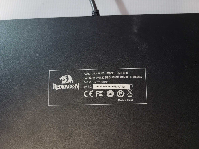 RedDragon  K556 RGB Brown Switches  -