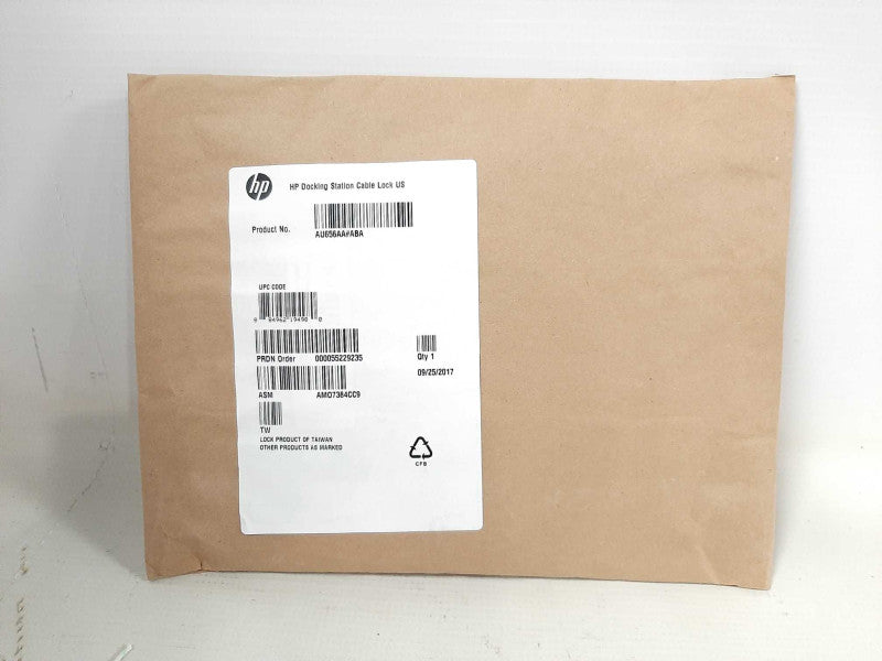 HP Docking Station Cable Lock AU656AA#ABA Brand New Q$