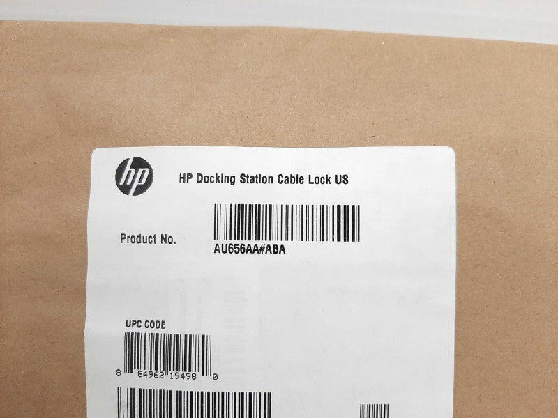 HP Docking Station Cable Lock AU656AA#ABA Brand New Q$