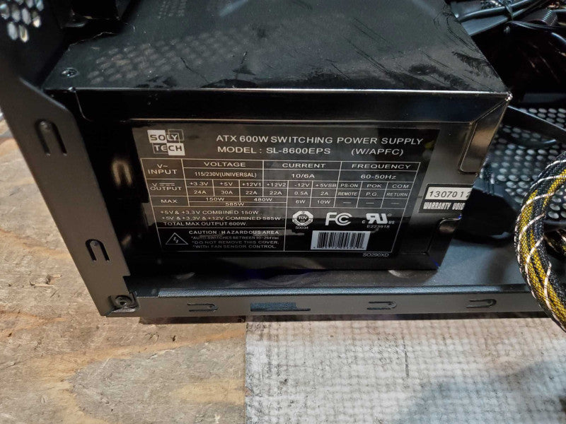 NZXT Mid Tower Case with 600w PSU *READ*