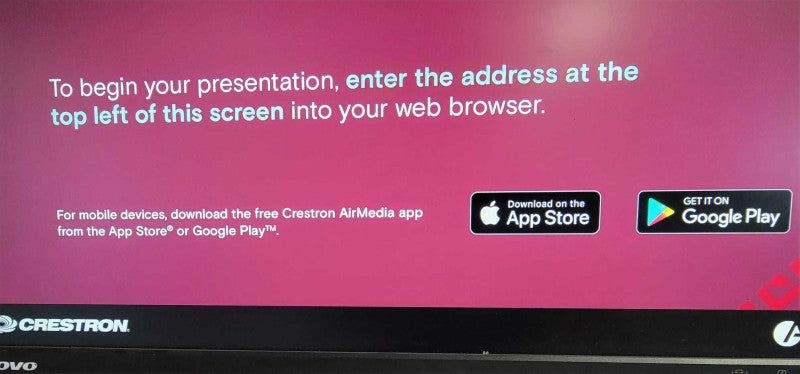 Crestron AM-101 AirMedia Presentation Gateway 6508053, Read _