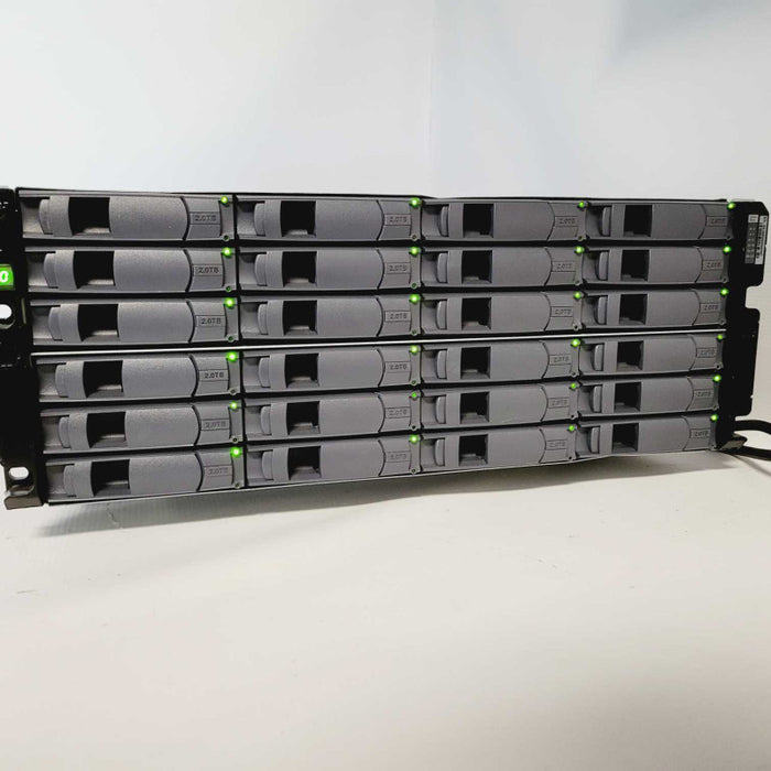 NetApp DS4243 NAJ-0801 Array 48TB 24x 2TB HDD 1x Controller 4x PSUs =