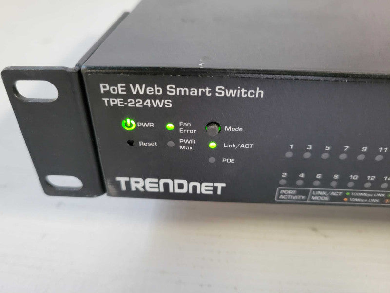 TRENDnet PoE Web Smart Switch TPE-224WS