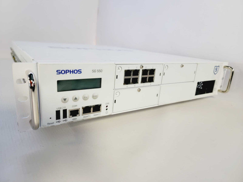 Sophos SG 550 Rev.1 Appliance 2x Xeon E5-2630(v3) @ 2.6GHz 16GB DDR3 No HDD (
