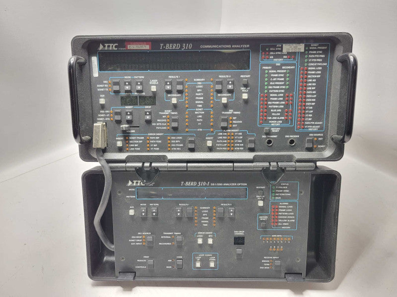 TTC T-BERD310 COMMUNICATIONS ANALYZER, Read _