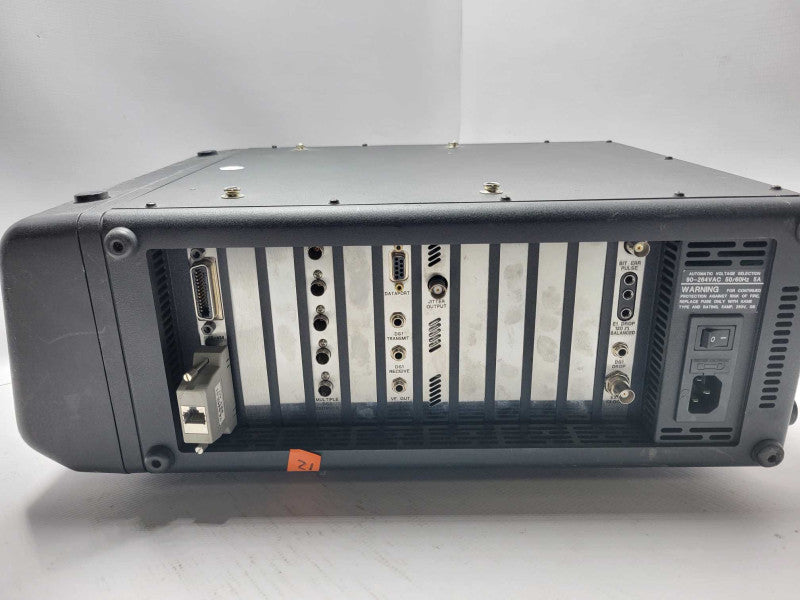 TTC T-BERD310 COMMUNICATIONS ANALYZER, Read _