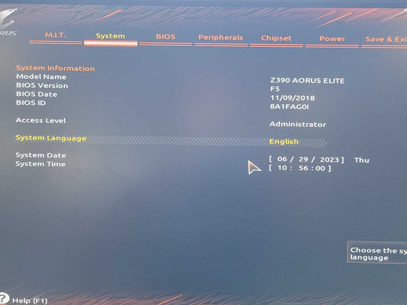 Gigabyte Z390 AORUS ELITE (Intel 8&9th Gen) LGA 1151 DDR4 ATX Motherboard _