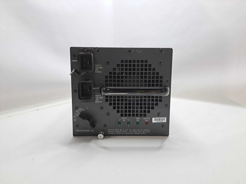 Cisco Catalyst 6500 6000W AC Power Supply (PN:341-0092-01) Q)