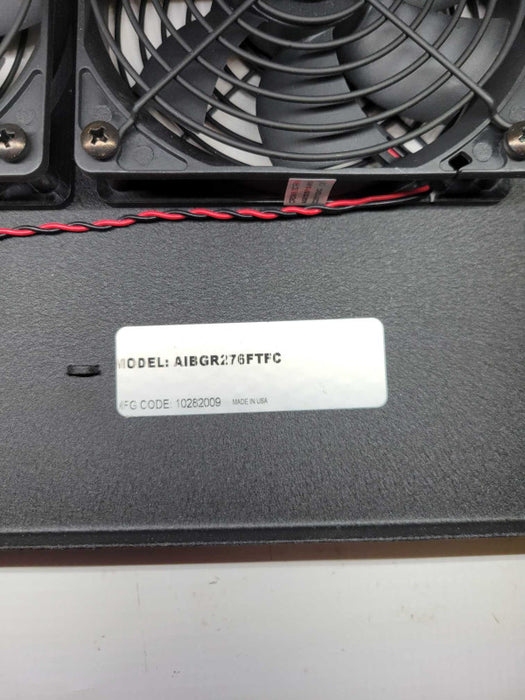 Middle Atlantic 276 CFM Fan with controller - AIBGR276FTFC