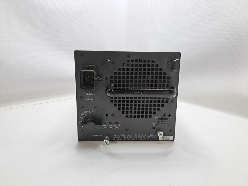 WS-CAC-3000W V01 Cisco Catalyst 6500 3000W AC Power Supply 341-0077-05 AAA232 Q)