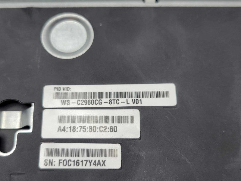 Cisco WS-C2960CG-8TC-L 8 Ethernet Ports, LAN Base Compact Switch  _