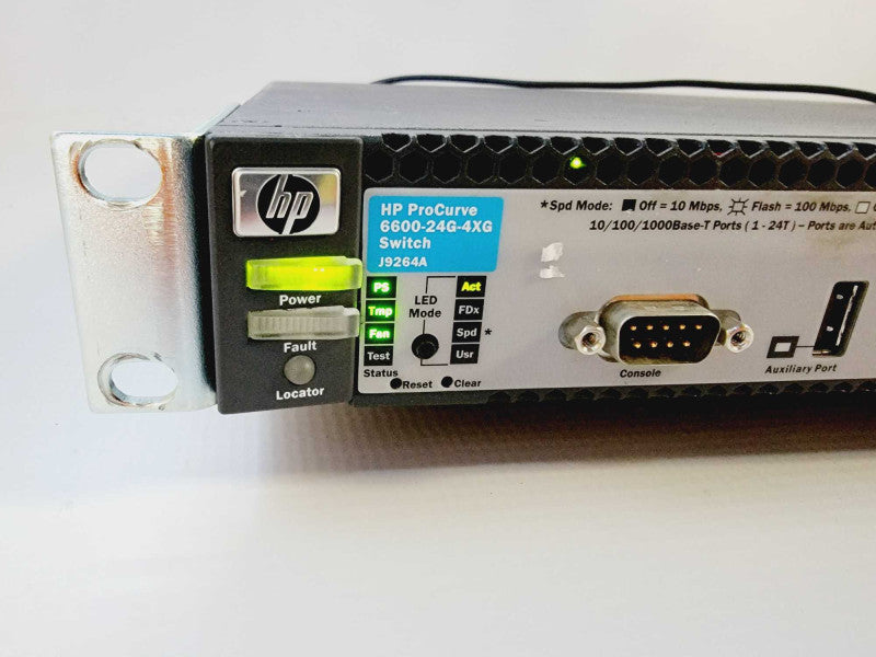 HP ProCurve Switch 6600-24G-4XG 24x 1Gbit + 4x 10Gbit 2x PSU [J9264A] Q(