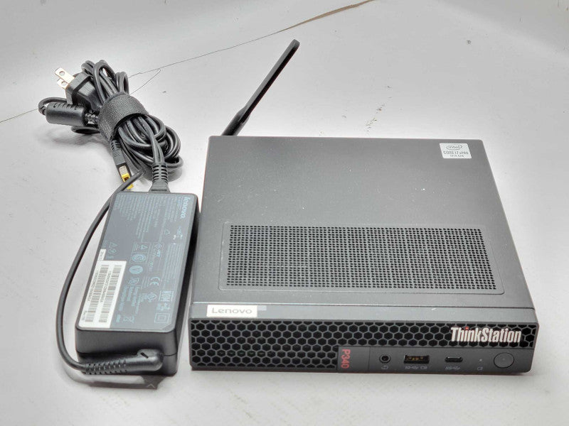 Lenovo ThinkStation P340 Tiny, Coire I7-10700T 2.0GHz, 32GB, 1TB NVME, Quadro _