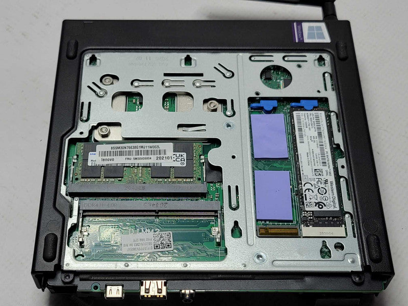Lenovo ThinkStation P340 Tiny, Coire I7-10700T 2.0GHz, 32GB, 1TB NVME, Quadro _