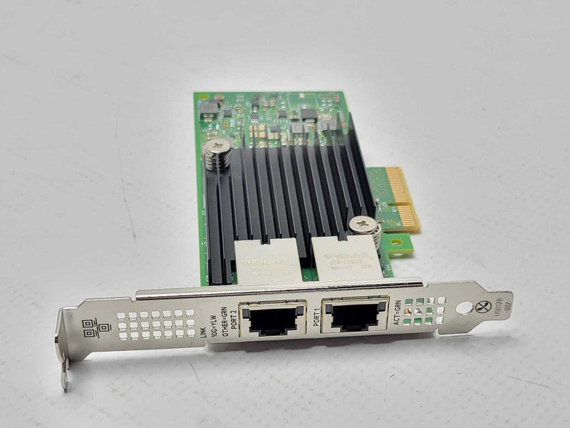 HP 562T 2P 10GB Base-T RJ-45 PCIe Network Interface Adapter 840137-001, FH _