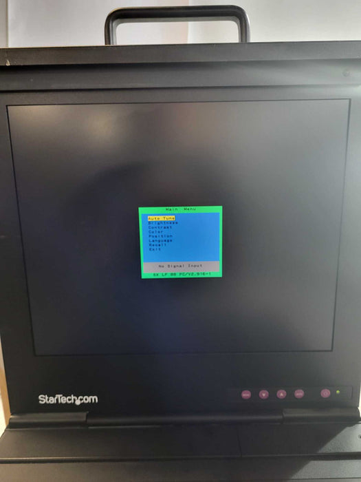 StarTech 1U Rackmount KVM Console -