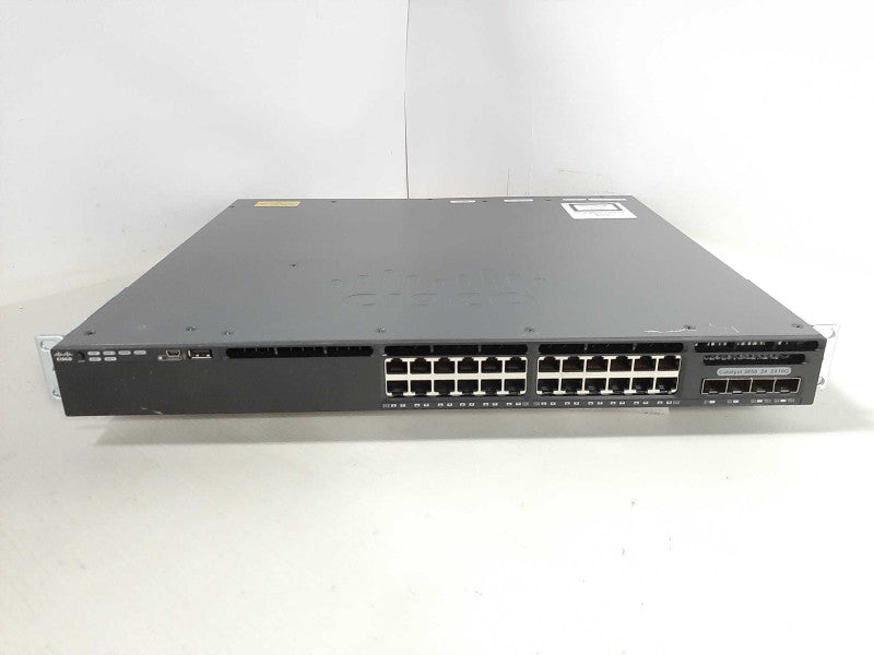 Cisco WS-C3650-24TD-L 24-Port GbE 2x10G Uplinks Dual 250W $
