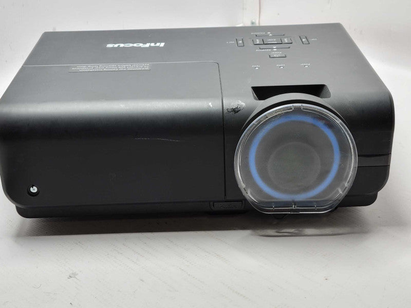 InFocus IN3118HD DLP Projector, 7615 Hours, Read _