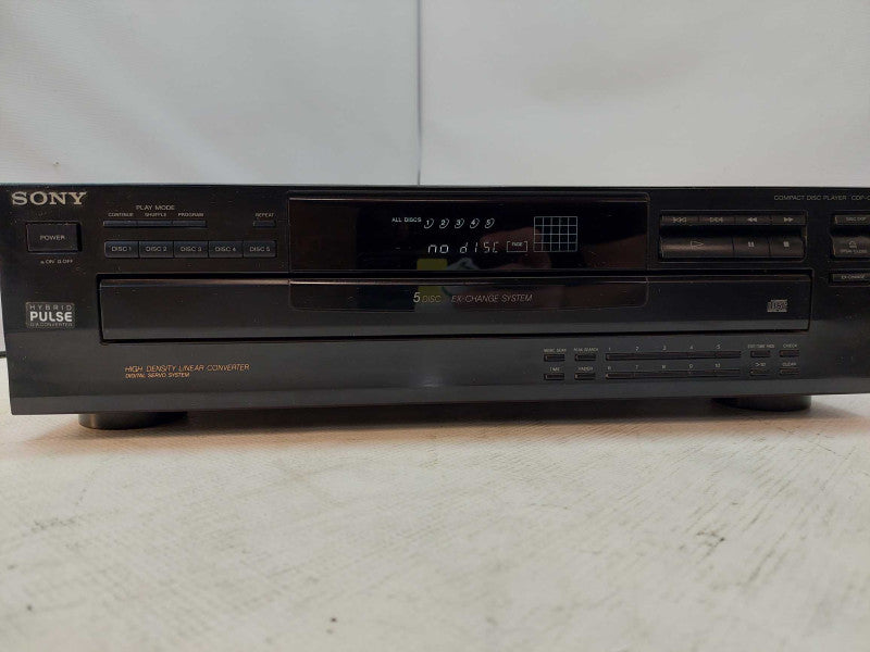 Sony Compact Disc Player 5 Disc Changer CDP-C245