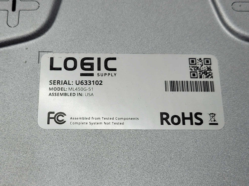 Logic Supply Low Profile Industrial Computer ML450G, Read _