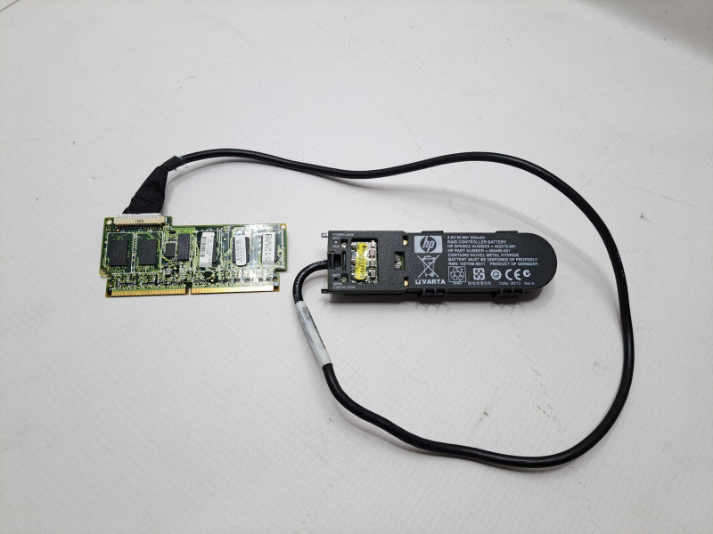 HP Raid Controller Battery 460499-001 With Cable and 512MB Module 013224-002 )