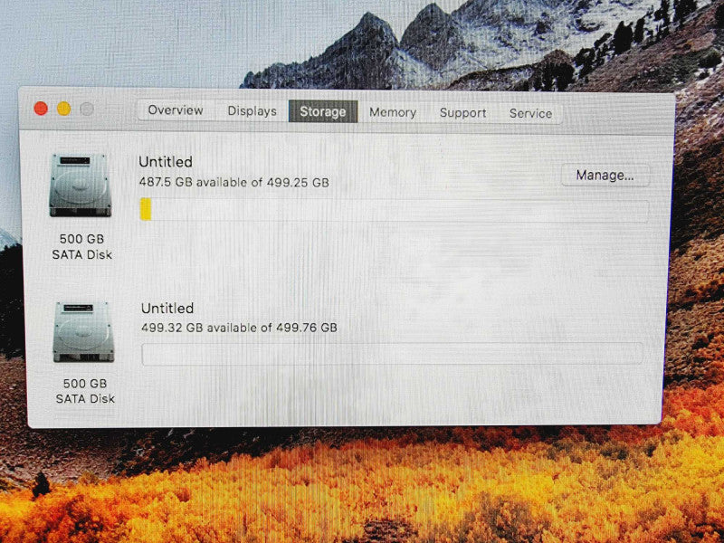 Mac Mini Server 2010 Core 2 Duo @ 2.66GHz 4GB DDR3 500GB HDD (