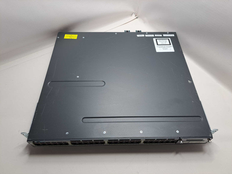 CISCO WS-C3750X-48PF-S Catalyst 48 Port Switch w/ 2x C3KX-PWR-350WAC Q)